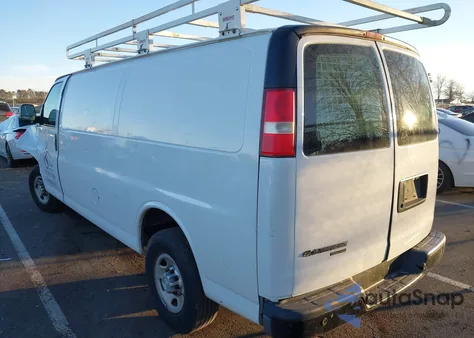 2015 Chevrolet Express 2500 Work Van from USA, damaged, VIN 1GCWGGCF4F1127142